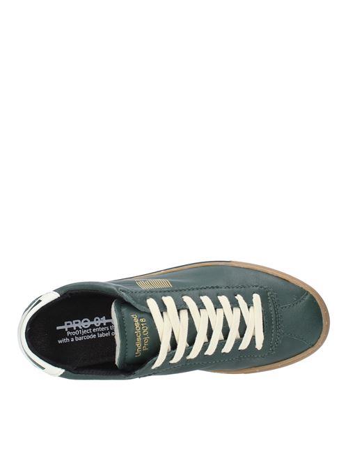 Sneakers in pelle PRO 01 JECT | P1LW GGVERDE BIANCO-MIELE